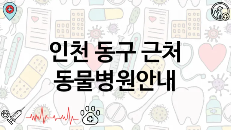 동구   진료가능한 동물병원