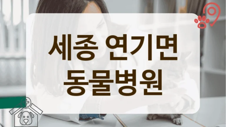 연기면 우리 강아지 주치의 찾기, 마음 편한 동물병원